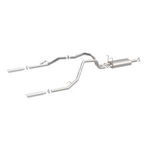 Dodge Ram Pickup Performance Exhaust - Dual Split Rear - Magnaflow - Street Series Cat-Back - 2009 Dodge Ram Pickup Performance Exhaust - Dual Split Rear - Magnaflow - Street Series Cat-Back - 2009