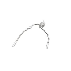 Dodge Ram Pickup Performance Exhaust - Dual Split Rear - Magnaflow - Street Series Cat-Back - 2009 Dodge Ram Pickup Performance Exhaust - Dual Split Rear - Magnaflow - Street Series Cat-Back - 2009