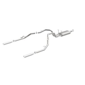 Dodge Ram Pickup Performance Exhaust - Dual Split Rear - Magnaflow - Street Series Cat-Back - 2009 Dodge Ram Pickup Performance Exhaust - Dual Split Rear - Magnaflow - Street Series Cat-Back - 2009