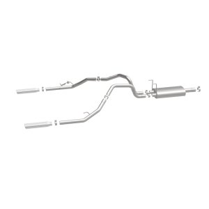 Dodge Ram Pickup Performance Exhaust - Dual Split Rear - Magnaflow - Street Series Cat-Back - 2009 Dodge Ram Pickup Performance Exhaust - Dual Split Rear - Magnaflow - Street Series Cat-Back - 2009