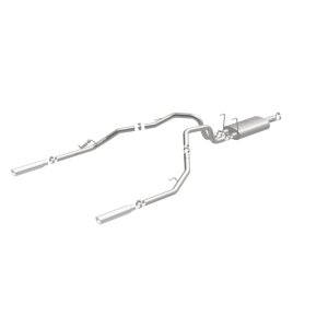 Dodge Ram Pickup Performance Exhaust - Dual Split Rear - Magnaflow - Street Series Cat-Back - 2009 Dodge Ram Pickup Performance Exhaust - Dual Split Rear - Magnaflow - Street Series Cat-Back - 2009