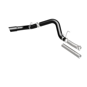 Dodge 3500 Performance Exhaust - Single Exit - Magnaflow - DPF Back - Black - `07-`10 Dodge 3500 Performance Exhaust - Single Exit - Magnaflow - DPF Back - Black - `07-`10