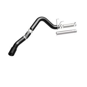 Dodge 3500 Performance Exhaust - Single Exit - Magnaflow - DPF Back - Black - `07-`10 Dodge 3500 Performance Exhaust - Single Exit - Magnaflow - DPF Back - Black - `07-`10