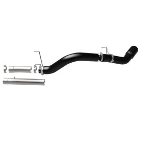 Dodge 3500 Performance Exhaust - Single Exit - Magnaflow - DPF Back - Black - `07-`10 Dodge 3500 Performance Exhaust - Single Exit - Magnaflow - DPF Back - Black - `07-`10