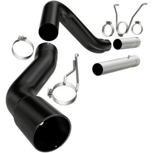 Dodge 3500 Performance Exhaust - Single Exit - Magnaflow - DPF Back - Black - `07-`10 Dodge 3500 Performance Exhaust - Single Exit - Magnaflow - DPF Back - Black - `07-`10