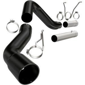 Dodge 3500 Performance Exhaust - Single Exit - Magnaflow - DPF Back - Black - `07-`10 Dodge 3500 Performance Exhaust - Single Exit - Magnaflow - DPF Back - Black - `07-`10