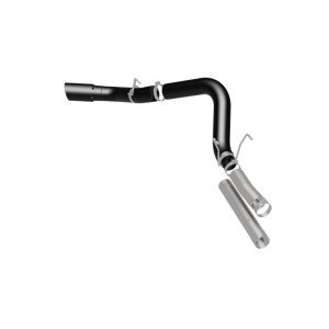 Dodge 3500 Performance Exhaust - Single Exit - Magnaflow - DPF Back - Black - `07-`10 Dodge 3500 Performance Exhaust - Single Exit - Magnaflow - DPF Back - Black - `07-`10