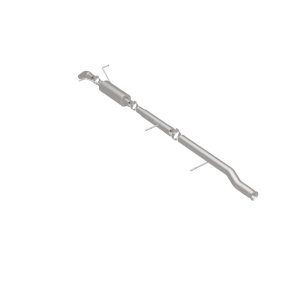 GMC Sierra Performance Exhaust - Rear - Magnaflow - Off Road Pro Cat-Back, Single Wall Turndown Cut Edge Tips - Satin - `09-`10