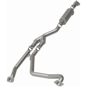 Nissan Titan Performance Exhaust - Rear - Magnaflow - Off-Road Pro Series Cat-Back - Satin - `07-`15 Nissan Titan Performance Exhaust - Rear - Magnaflow - Off-Road Pro Series Cat-Back - Satin - `07-`15