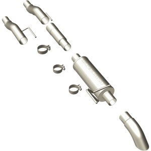 Ford F-150 Performance Exhaust - Magnaflow - Off-Road Pro Cat-Back with 3in SS Turn Down Tip - Satin - `11-`14 Ford F-150 Performance Exhaust - Magnaflow - Off-Road Pro Cat-Back with 3in SS Turn Down Tip - Satin - `11-`14