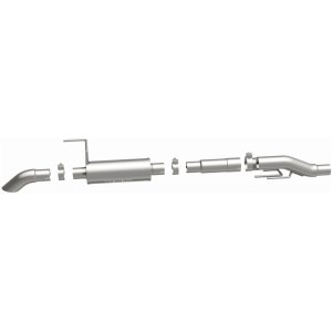 Ford F-150 Performance Exhaust - Magnaflow - Off-Road Pro Cat-Back with 3in SS Turn Down Tip - Satin - `11-`14 Ford F-150 Performance Exhaust - Magnaflow - Off-Road Pro Cat-Back with 3in SS Turn Down Tip - Satin - `11-`14