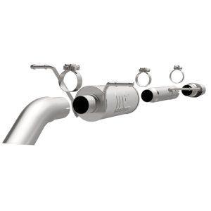 Chevrolet Silverado Performance Exhaust - Magnaflow - Off Road Pro Cat-Back - 2014 Chevrolet Silverado Performance Exhaust - Magnaflow - Off Road Pro Cat-Back - 2014