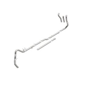 Ford F-350 Super Duty Performance Exhaust - Single Passenger Side Rear Exit - Magnaflow - Turbo Back - `99-`03