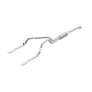 Chevrolet Colorado Performance Exhaust - Rear - Magnaflow - Cat Back, Dual Split Rear Exit - Stainless - 2015 Chevrolet Colorado Performance Exhaust - Rear - Magnaflow - Cat Back, Dual Split Rear Exit - Stainless - 2015