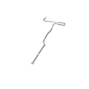 Ford Fusion Performance Exhaust - Single Straight Passenger Side Rear - Magnaflow - Street Catback - Polished - `15-`18