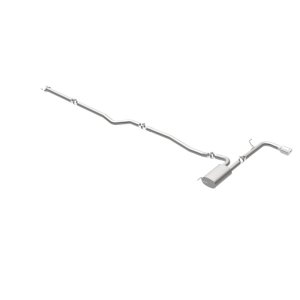 Ford Fusion Performance Exhaust - Single Straight Passenger Side Rear - Magnaflow - Street Catback - Polished - `15-`18