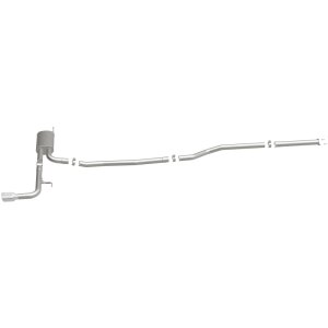 Ford Fusion Performance Exhaust - Single Straight Passenger Side Rear - Magnaflow - Street Catback - Polished - `15-`18