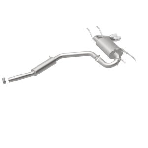 Mazda MX-5 Miata Performance Exhaust - Rear - Magnaflow - Cat-Back, Dual Straight Passenger Side Rear Exit, 3in Polished Welded-On Double Wall Angle Cut Folded Edge Tips - Polished - `15-`23