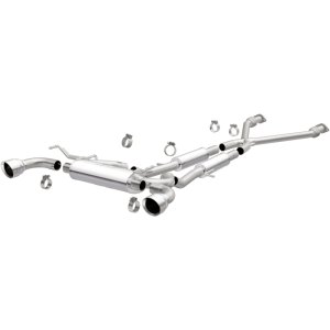 Nissan 370Z Performance Exhaust - Dual Split Rear Exit - Magnaflow - Street Series Cat Back - `09-`20