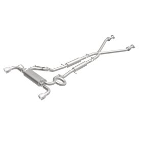 Nissan 370Z Performance Exhaust - Dual Split Rear Exit - Magnaflow - Street Series Cat Back - `09-`20