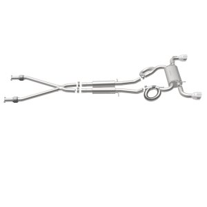 Nissan 370Z Performance Exhaust - Dual Split Rear Exit - Magnaflow - Street Series Cat Back - `09-`20