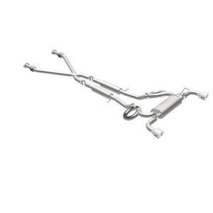 Nissan 370Z Performance Exhaust - Dual Split Rear Exit - Magnaflow - Street Series Cat Back - `09-`20