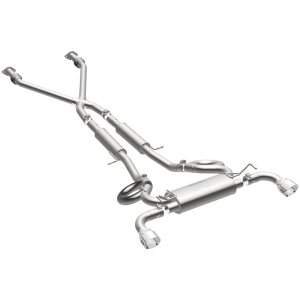 Nissan 370Z Performance Exhaust - Dual Split Rear Exit - Magnaflow - Street Series Cat Back - `09-`20