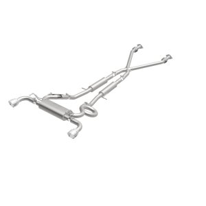 Nissan 370Z Performance Exhaust - Dual Split Rear Exit - Magnaflow - Street Series Cat Back - `09-`20