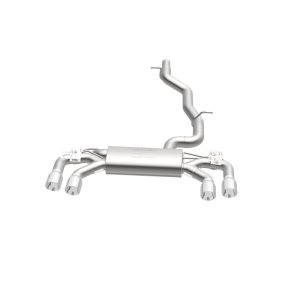 Volkswagen Golf R Performance Exhaust - Rear - Magnaflow - Cat Back, Sport Series - Polished - `15-`17