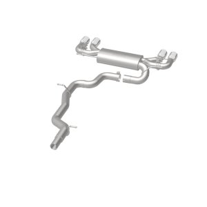 Volkswagen Golf R Performance Exhaust - Rear - Magnaflow - Cat Back, Sport Series - Polished - `15-`17