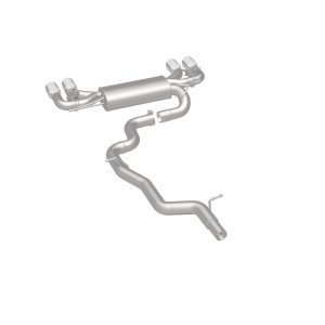 Volkswagen Golf R Performance Exhaust - Rear - Magnaflow - Cat Back, Sport Series - Polished - `15-`17