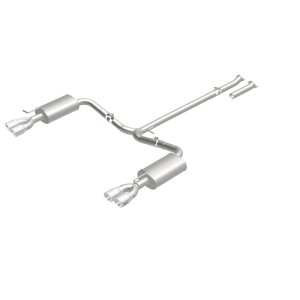 Kia Optima Performance Exhaust - Rear - Magnaflow - Street Series Cat-Back - Polished - `11-`15