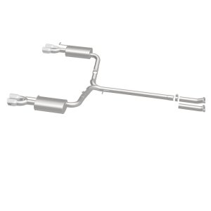 Kia Optima Performance Exhaust - Rear - Magnaflow - Street Series Cat-Back - Polished - `11-`15