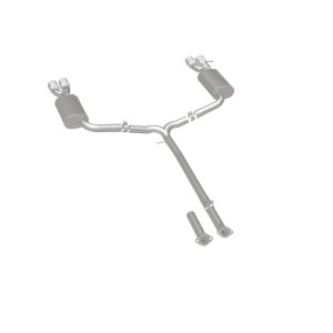 Kia Optima Performance Exhaust - Rear - Magnaflow - Street Series Cat-Back - Polished - `11-`15