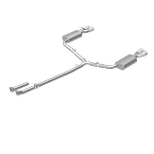 Kia Optima Performance Exhaust - Rear - Magnaflow - Street Series Cat-Back - Polished - `11-`15