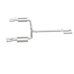 Kia Optima Performance Exhaust - Rear - Magnaflow - Street Series Cat-Back - Polished - `11-`15