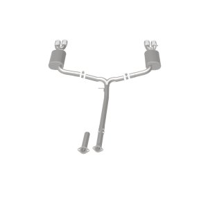 Kia Optima Performance Exhaust - Rear - Magnaflow - Street Series Cat-Back - Polished - `11-`15