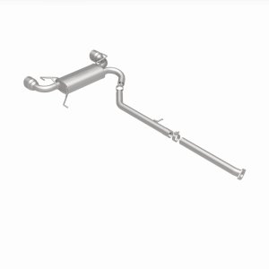 Nissan 350Z Performance Exhaust - Rear - Magnaflow - Street Series Cat Back, Dual Split Rear Exit, Polished 4.5in Tips - `03-`09