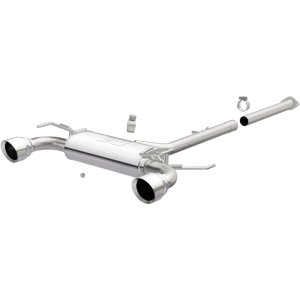 Nissan 350Z Performance Exhaust - Rear - Magnaflow - Street Series Cat Back, Dual Split Rear Exit, Polished 4.5in Tips - `03-`09