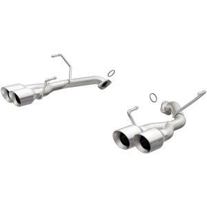 Subaru WRX Performance Exhaust - Rear - Magnaflow - Competition Series Quad Polished Tips - Polished - `15-`19