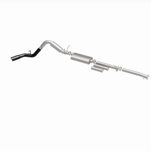 Chevrolet 2500 Performance Exhaust - Single Passenger Side Rear Exit - Magnaflow - Cat Back - Black - `11-`19