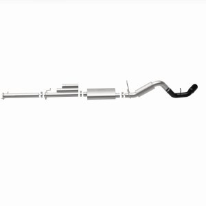 Chevrolet 3500 Performance Exhaust - Single Passenger Side Rear Exit - Magnaflow - Cat Back - Black - `11-`19