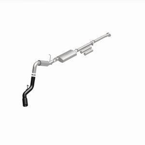 GMC 2500 Performance Exhaust - Single Passenger Side Rear Exit - Magnaflow - Cat Back - Black - `11-`19