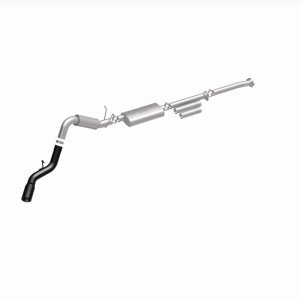 GMC 2500 Performance Exhaust - Single Passenger Side Rear Exit - Magnaflow - Cat Back - Black - `11-`19