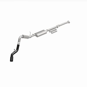 GMC 2500 Performance Exhaust - Single Passenger Side Rear Exit - Magnaflow - Cat Back - Black - `11-`19