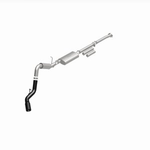 GMC 3500 Performance Exhaust - Single Passenger Side Rear Exit - Magnaflow - Cat Back - Black - `11-`19