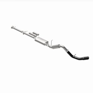 GMC 3500 Performance Exhaust - Single Passenger Side Rear Exit - Magnaflow - Cat Back - Black - `11-`19