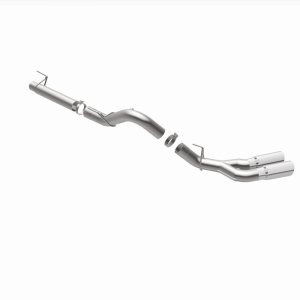 Ford F-150 Performance Exhaust - Dual Same Side Behind Passenger Rear Tire - Magnaflow - Cat Back, Street Series - Polished - `18-`20 Ford F-150 Performance Exhaust - Dual Same Side Behind Passenger Rear Tire - Magnaflow - Cat Back, Street Series - Polished - `18-`20