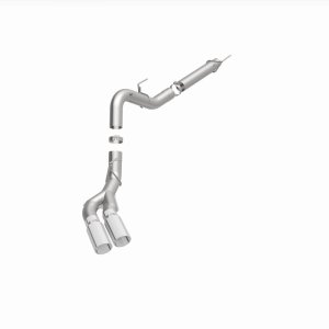 Ford F-150 Performance Exhaust - Dual Same Side Behind Passenger Rear Tire - Magnaflow - Cat Back, Street Series - Polished - `18-`20 Ford F-150 Performance Exhaust - Dual Same Side Behind Passenger Rear Tire - Magnaflow - Cat Back, Street Series - Polished - `18-`20