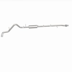 Chevrolet Silverado 1500 Performance Exhaust - Single Passenger Side Rear - Magnaflow - Street Series Cat-Back - Polished - 2019